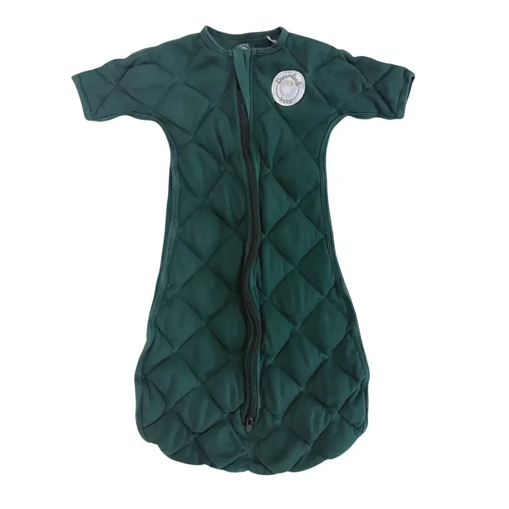 Dreamland Baby Weighted Transition Swaddle Forest Green Size S 3-6m